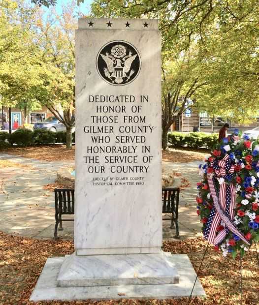 GILMER COUNTY VETERANS MEMORIAL