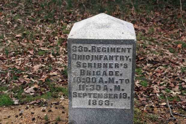 33d. REGIMENT OHIO INFANTRY WAR MEMORIAL