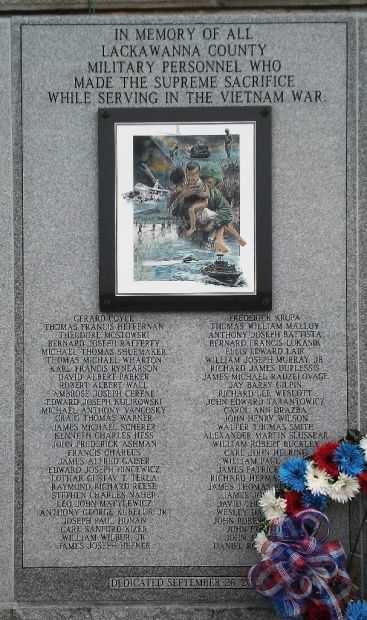 LACKAWANA COUNTY VIETNAM WAR MEMORIAL