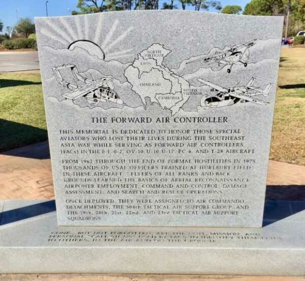 THE FORWARD AIR CONTROLLER MEMORIAL SIDE A