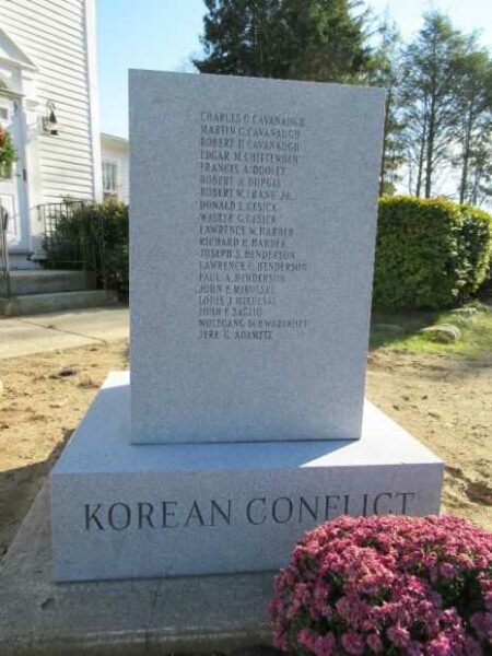 KILLINGWORTH VETERANS MEMORIAL SIDE C