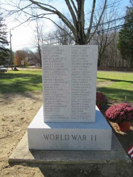 KILLINGWORTH VETERANS MEMORIAL SIDE B