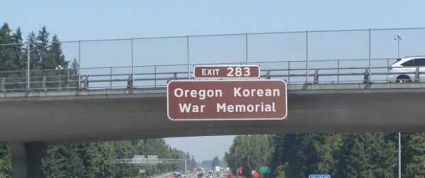 OREGON KOREAN WAR MEMORIAL HIGHWAY