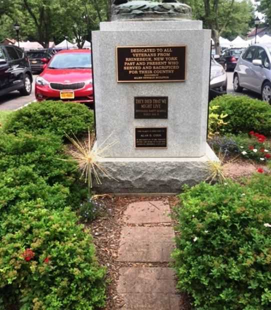 RHINEBECK WORLD WAR I MEMORIAL SIDE A
