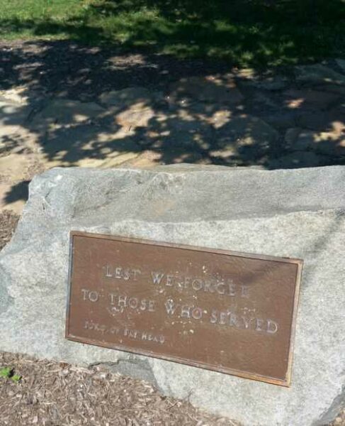 BORO OF BAY HEAD VETERANS MEMORIAL TREE PLAQUE