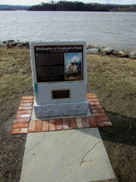 WASHINGTON AT VNERPLANCK’S POINT WAR MEMORIAL