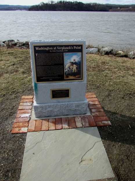 WASHINGTON AT VNERPLANCK’S POINT WAR MEMORIAL