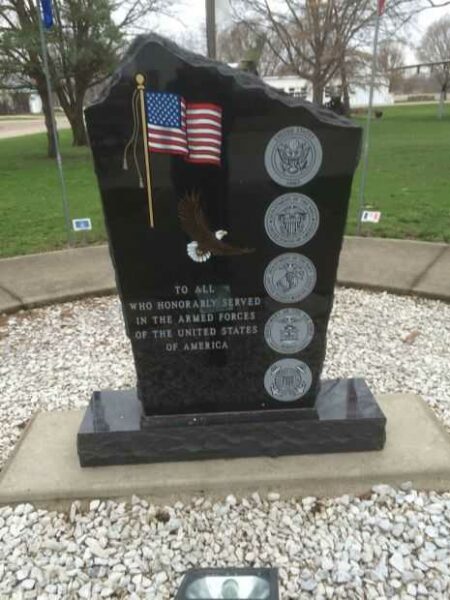 CORRECTIONVILLE ARMED FORCES MEMORIAL