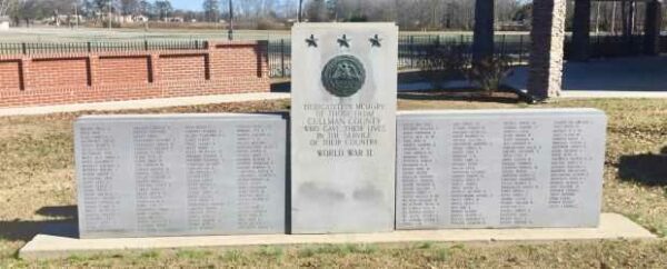 CULLMAN COUNTY WORLD WAR II MEMORIAL