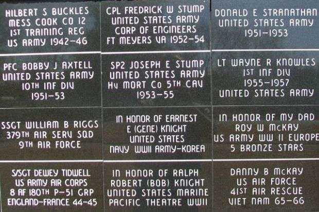 BARBER COUNTY VETERANS MEMORIAL WALL TILES