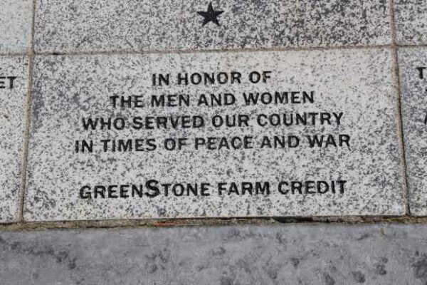 BLACK CREEK VETERANS MEMORIAL PAVER B
