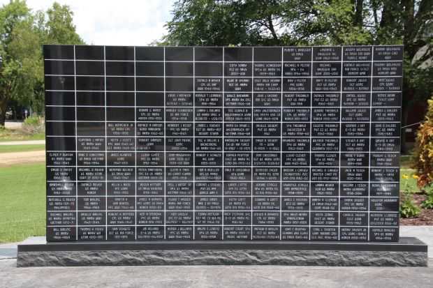 BLACK CREE VETERANS MEMORIAL WALL A