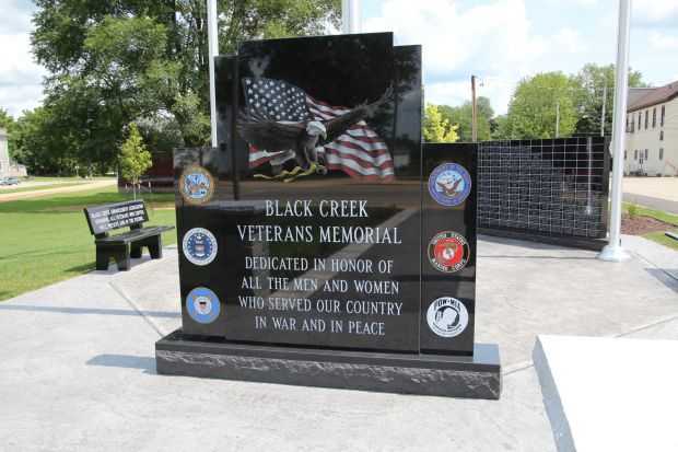 BLACK CREEK VETERANS MEMORIAL DEDICATION STONE