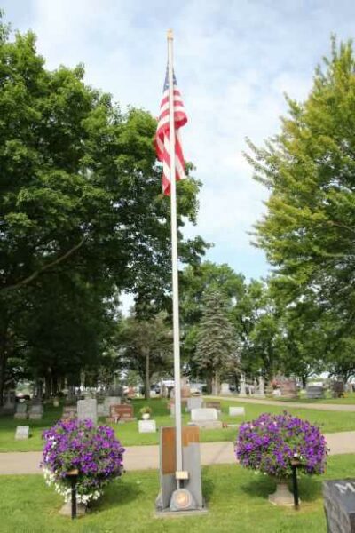 ST. MARY’S CATHOLIC CHURCH CEMETERY VETERANS MEMORIAL