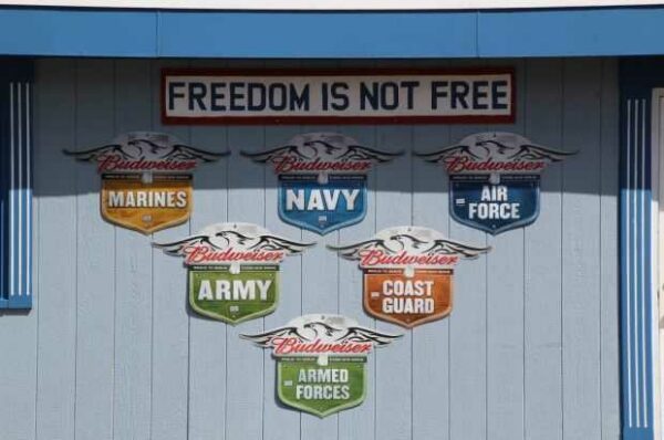 VFW POST 3635 FREEDOM IS NOT FREE MEMORIAL WALL