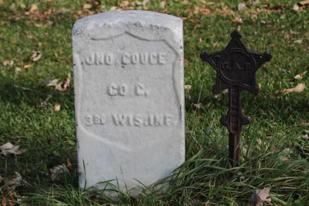 JNO. BARRABAY MEMORIAL CEMETERY STONE