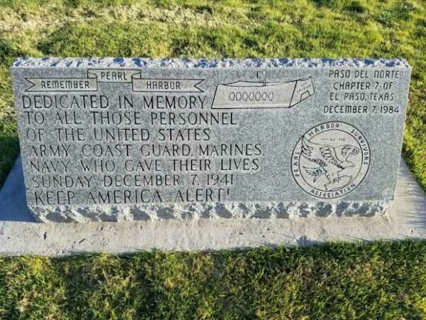 REMEMBER PEARL HARBOR MEMORIAL