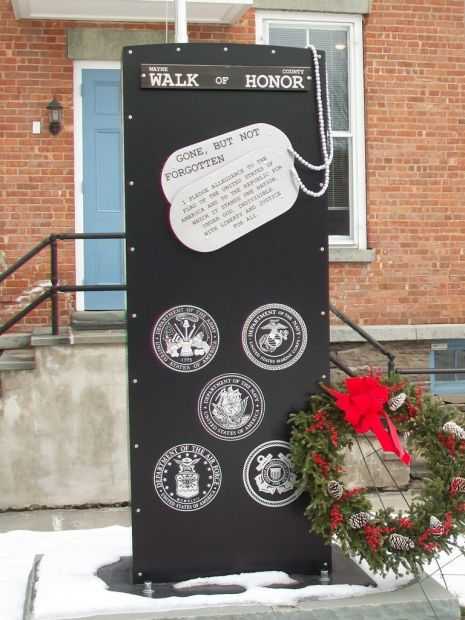 WAYNE COUNTY WALK OF HONOR MEMORIAL PANEL