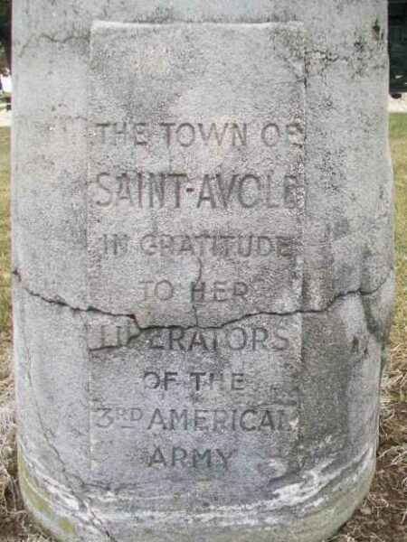 SAINT-AVOLD MEMORIAL TO THE 3RD AMERICAN ARMY