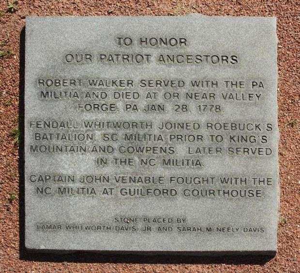 TO HONOR OUR PATRIOT ANCESTORS WAR MEMORIAL PAVERS