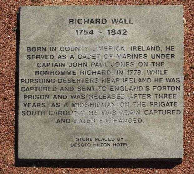 MIDSHIPMAN RICHARD WALL WAR MEMORIAL PAVER