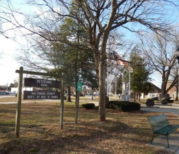 BALTIMORE COUNTY VETERANS PARK MEMORIAL MARKER
