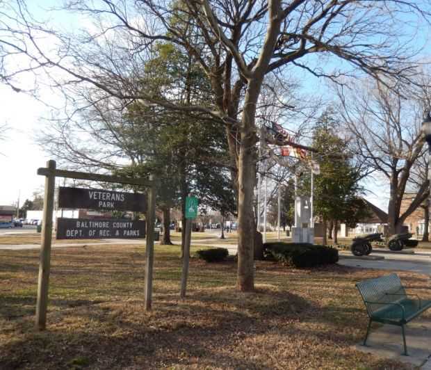 BALTIMORE COUNTY VETERANS PARK MEMORIAL MARKER