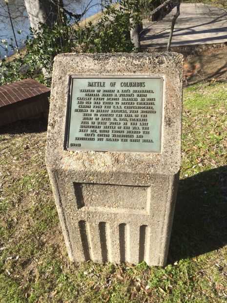 BATTLE OF COLUMBUS WAR MEMORIAL
