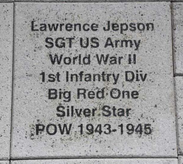 WOOD COUNTY VETERANS MEMORIAL PAVER A91