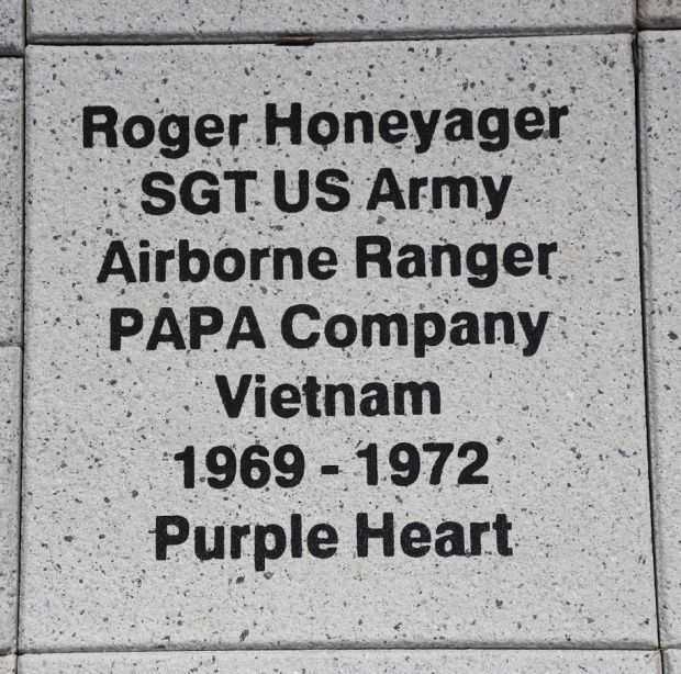 WOOD COUNTY VETERANS MEMORIAL PAVER A88