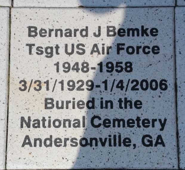 WOOD COUNTY VETERANS MEMORIAL PAVER A86