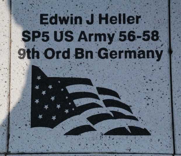 WOOD COUNTY VETERANS MEMORIAL PAVER A83