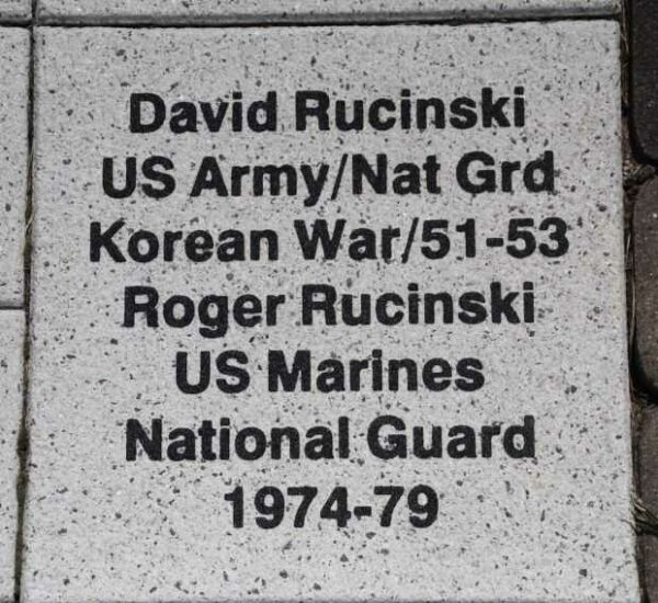 WOOD COUNTY VETERANS MEMORIAL PAVER A82