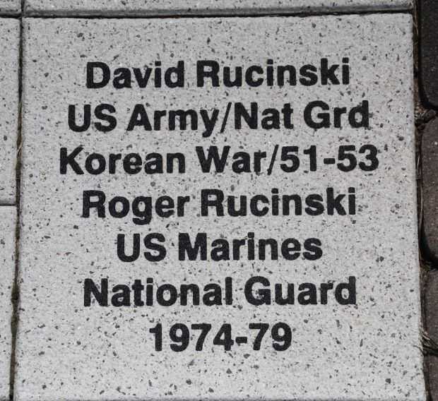 WOOD COUNTY VETERANS MEMORIAL PAVER A82