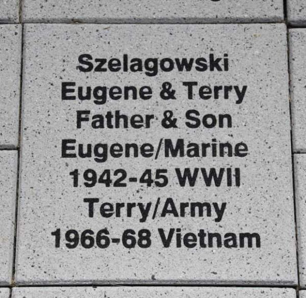 WOOD COUNTY VETERANS MEMORIAL PAVER A79