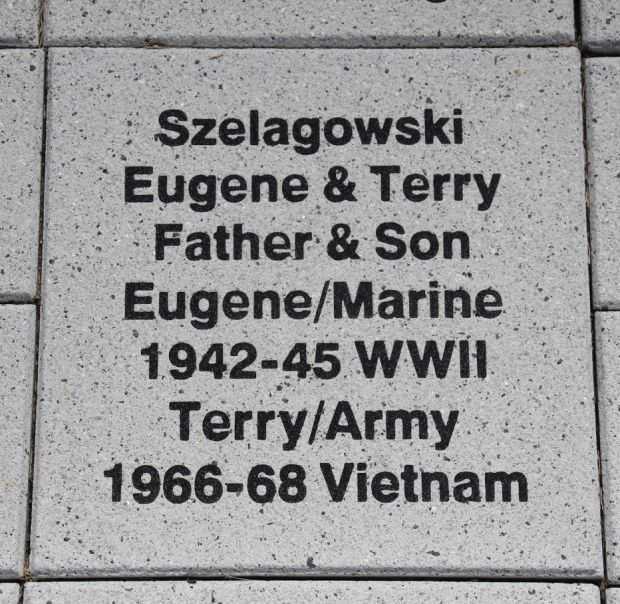 WOOD COUNTY VETERANS MEMORIAL PAVER A79