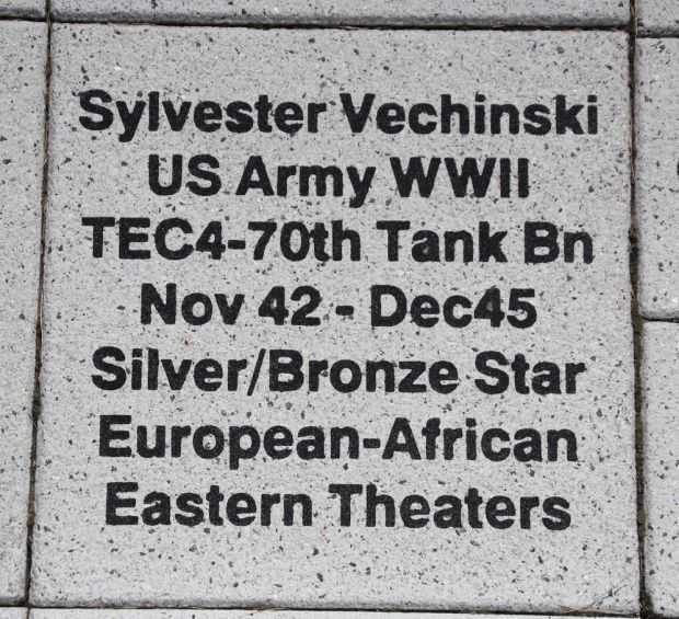 WOOD COUNTY VETERANS MEMORIAL PAVER A77