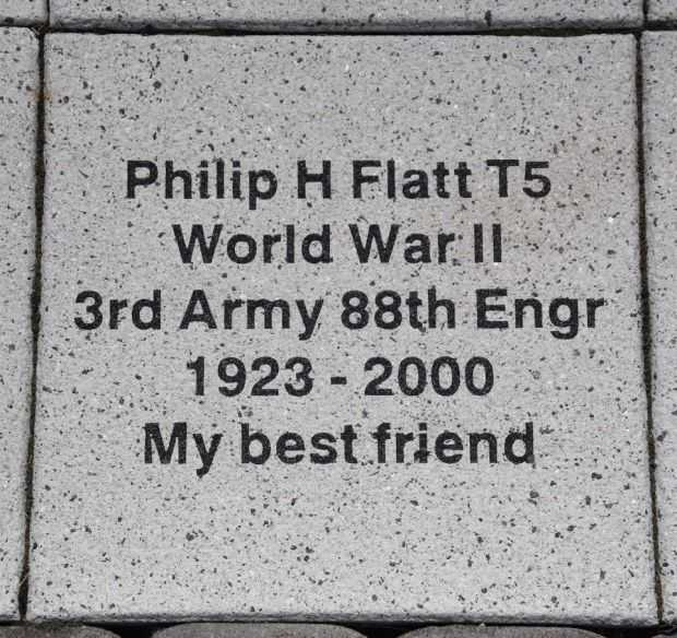 WOOD COUNTY VETERANS MEMORIAL PAVER A72