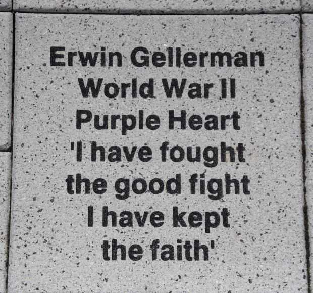 WOOD COUNTY VETERANS MEMORIAL PAVER A70