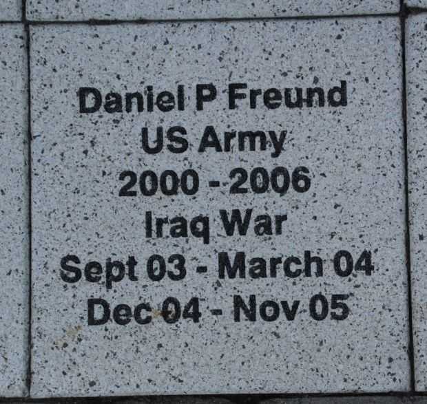 WOOD COUNTY VETERANS MEMORIAL PAVER A66