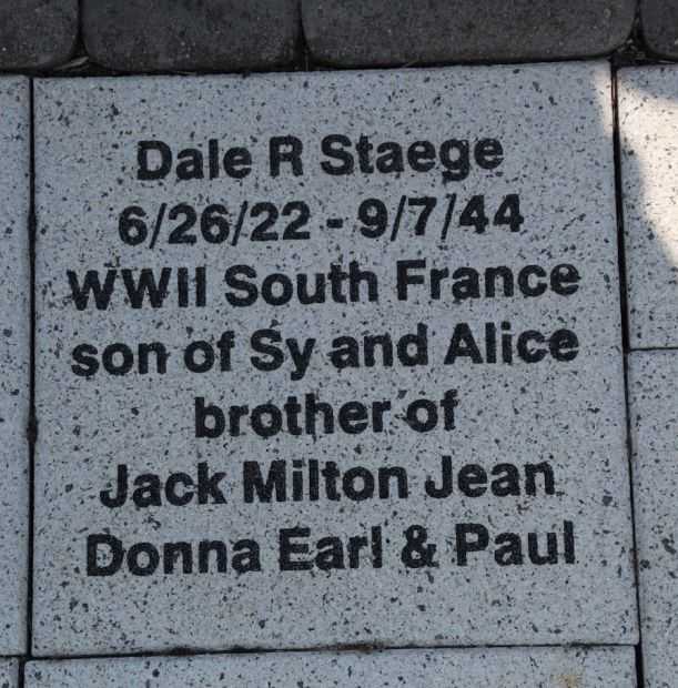 WOOD COUNTY VETERANS MEMORIAL PAVER A62