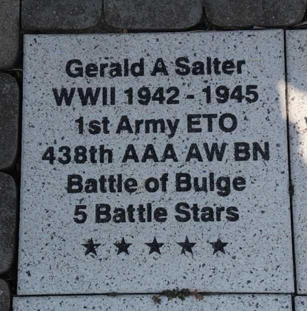 WOOD COUNTY VETERANS MEMORIAL PAVER A61