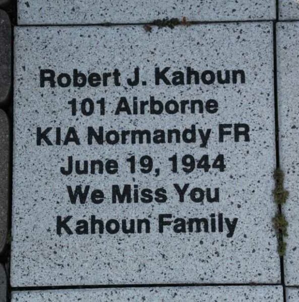 WOOD COUNTY VETERANS MEMORIAL PAVER A60