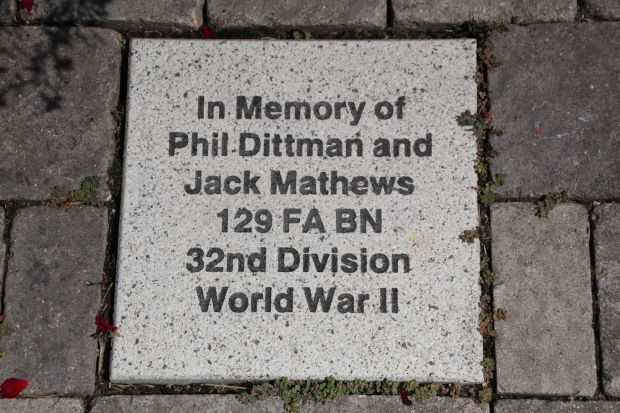 WOOD COUNTY VETERANS MEMORIAL PAVER A58