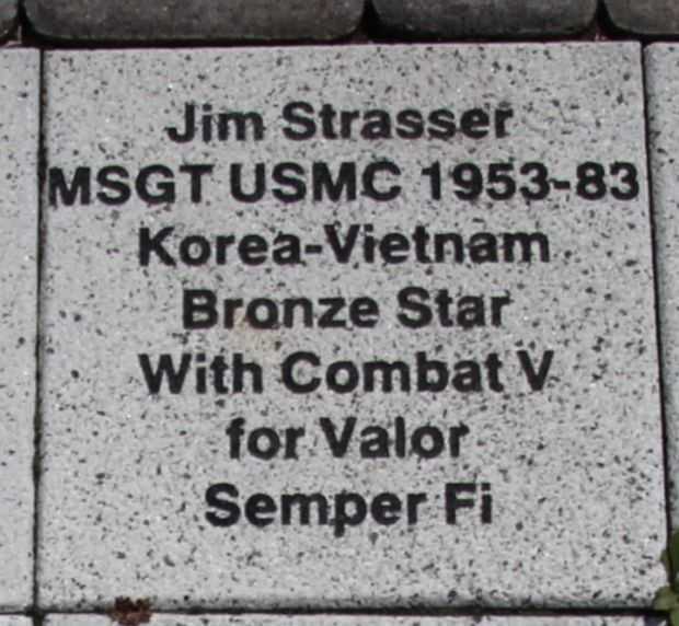 WOOD COUNTY VETERANS MEMORIAL PAVER A55