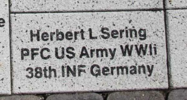 WOOD COUNTY VETERANS MEMORIAL PAVER A53