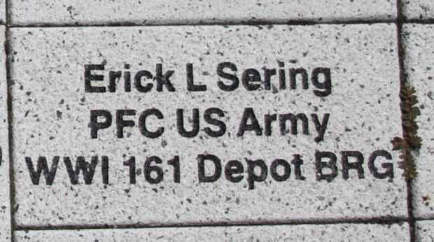 WOOD COUNTY VETERANS MEMORIAL PAVER A52