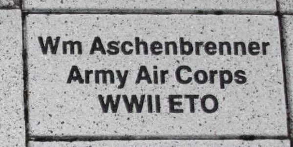 WOOD COUNTY VETERANS MEMORIAL PAVER A51