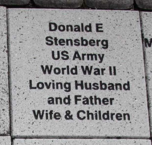 WOOD COUNTY VETERANS MEMORIAL PAVER A50