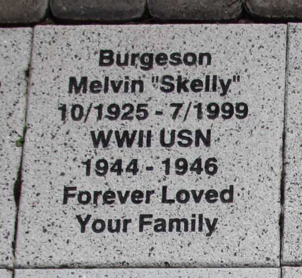 WOOD COUNTY VETERANS MEMORIAL PAVER A45